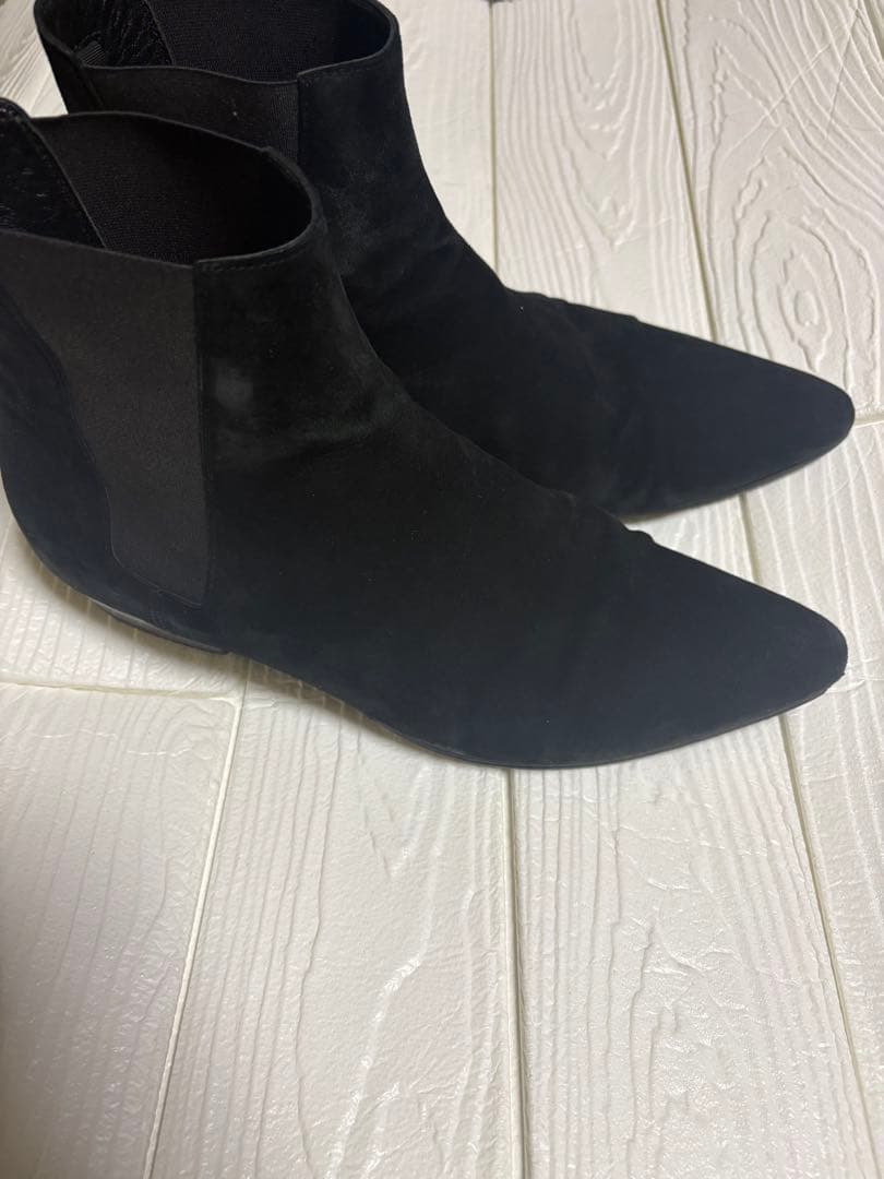 サンローラン　16AW サイドゴア　スエードブーツ　42