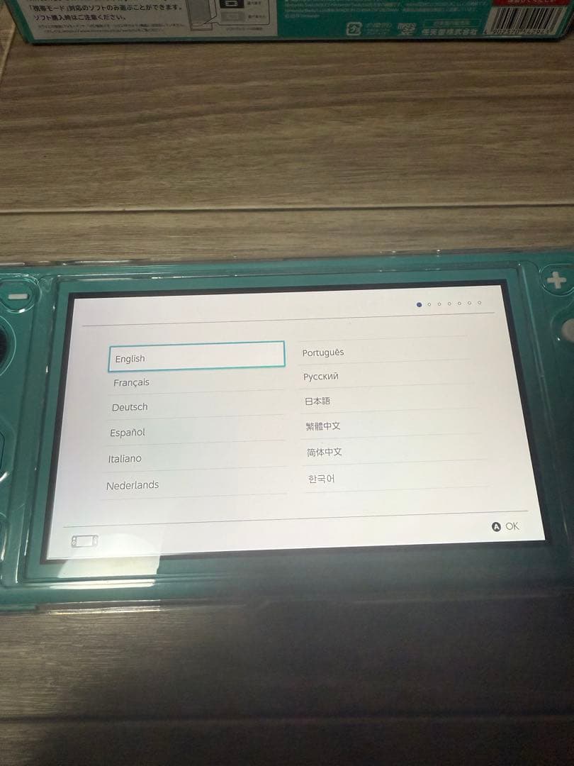 Nintendo Switch Lite ターコイズ　ケース　カバー付き　美品