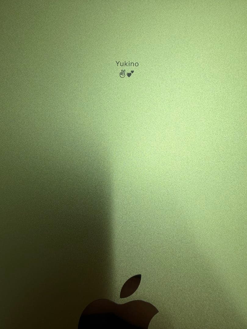 iPad 第10世代　刻印入り　イエロー