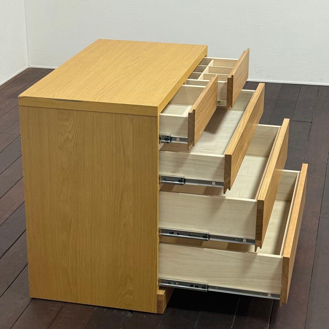 H21C8 高野木工 LECCE レッチェ サイドチェスト OAK