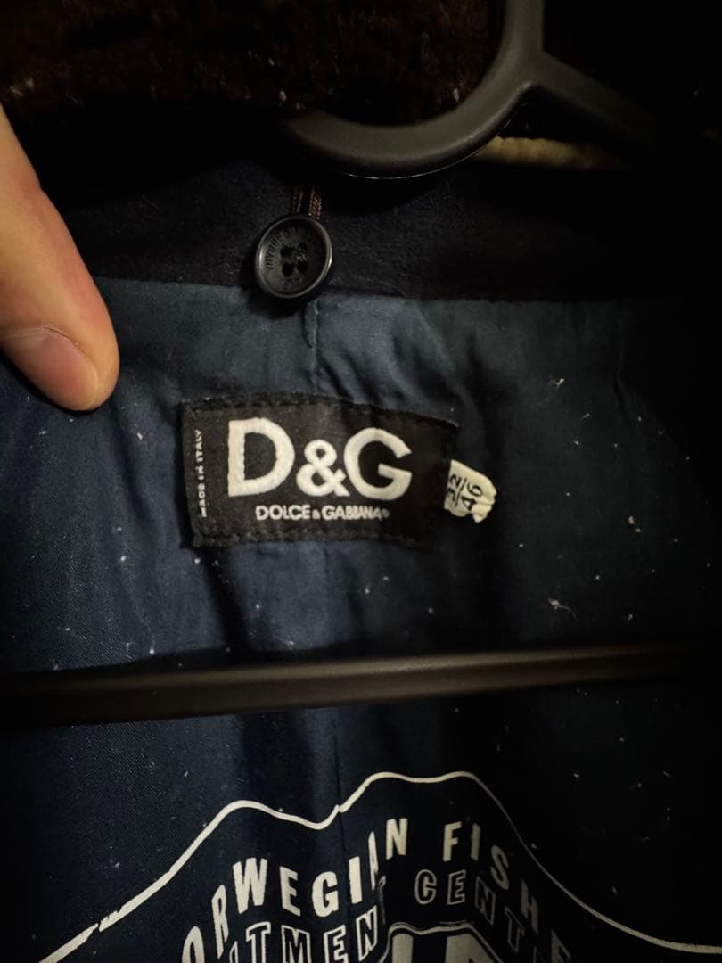 D&G MA-1ジャケット ダークグレー