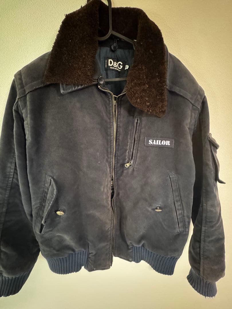 D&G MA-1ジャケット ダークグレー