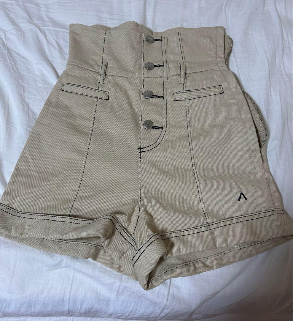 【年末年始セール】ANDMARY Highwaist ribbon pants