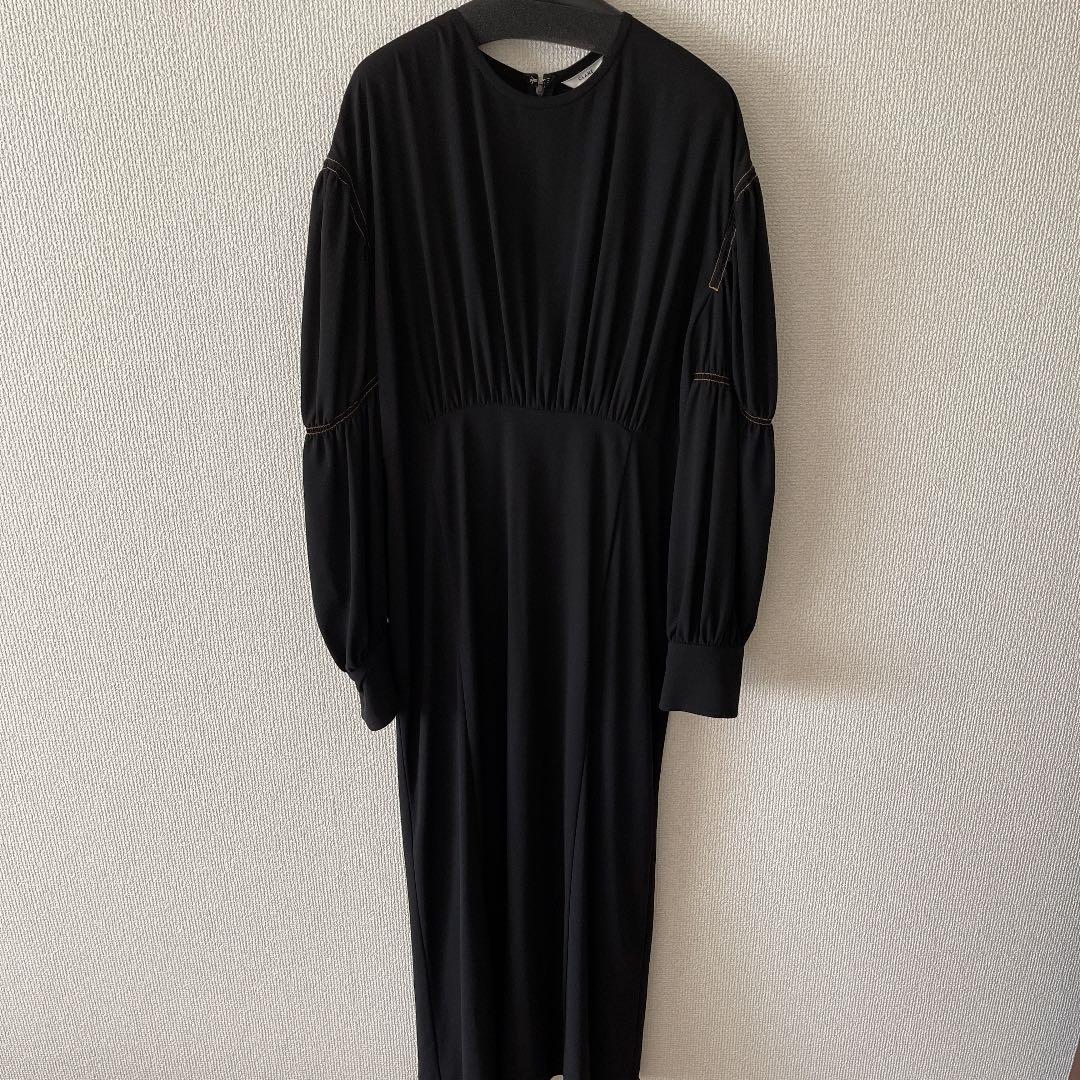 【N 】DOUBLE PUFF MERMAID OP ブラック