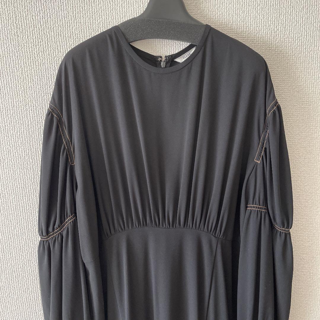 【N 】DOUBLE PUFF MERMAID OP ブラック