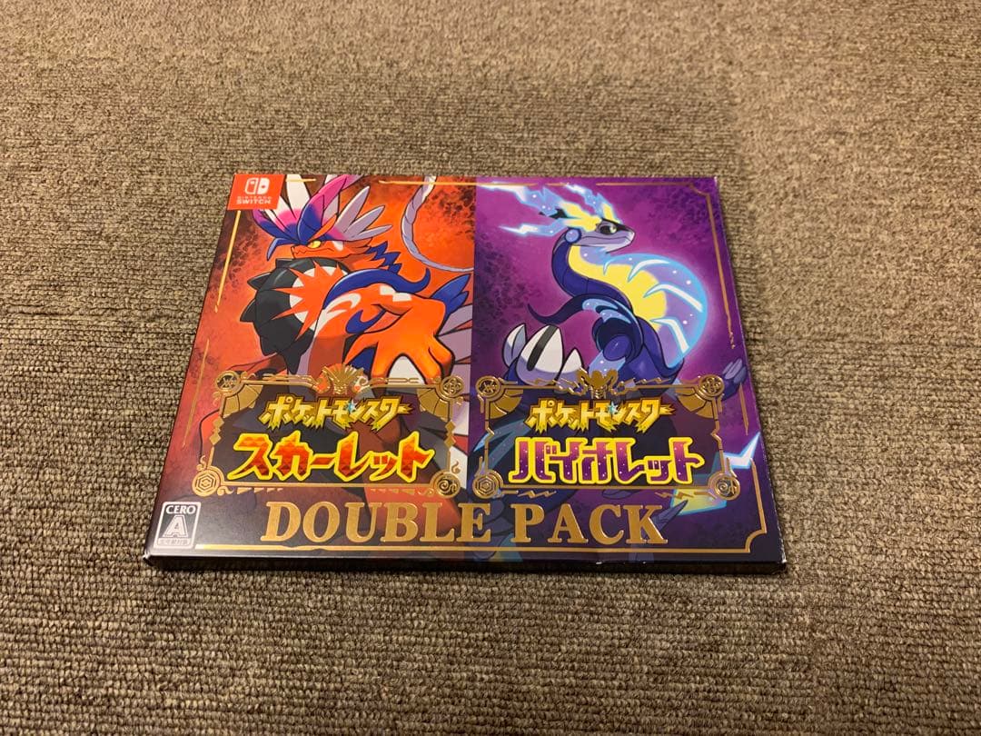 値下げ！限定品‼️ポケットモンスター スカーレット・バイオレット ダブルパック