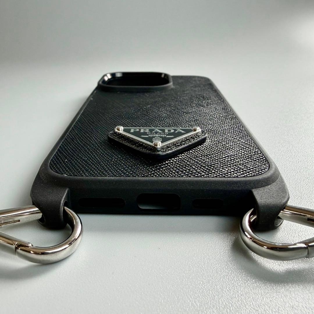 新品未使用 PRADA プラダ iPhoneケース スマホショルダー ストラップ