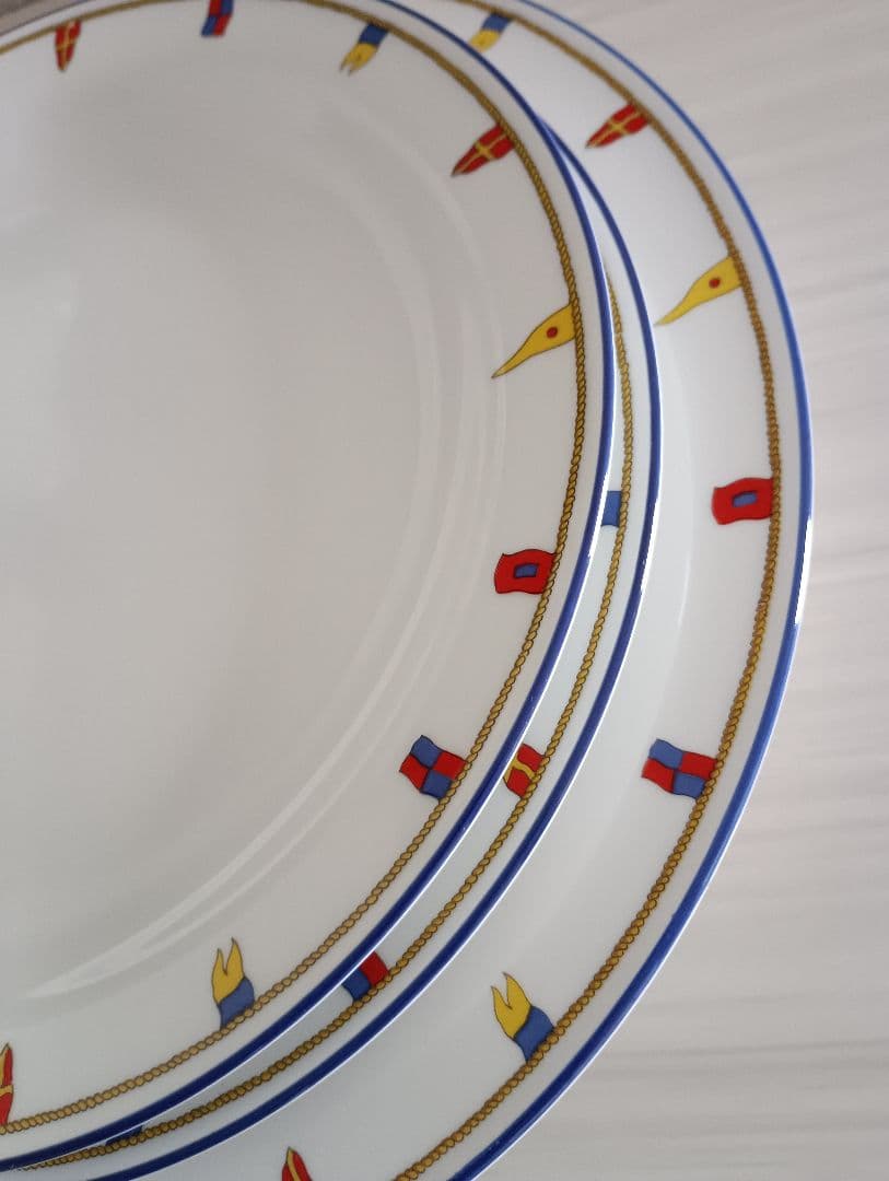 リチャードジノリクリッパーディナープレート3枚セット