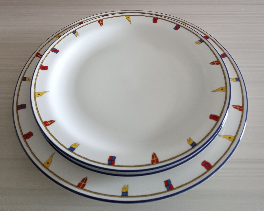 リチャードジノリクリッパーディナープレート3枚セット