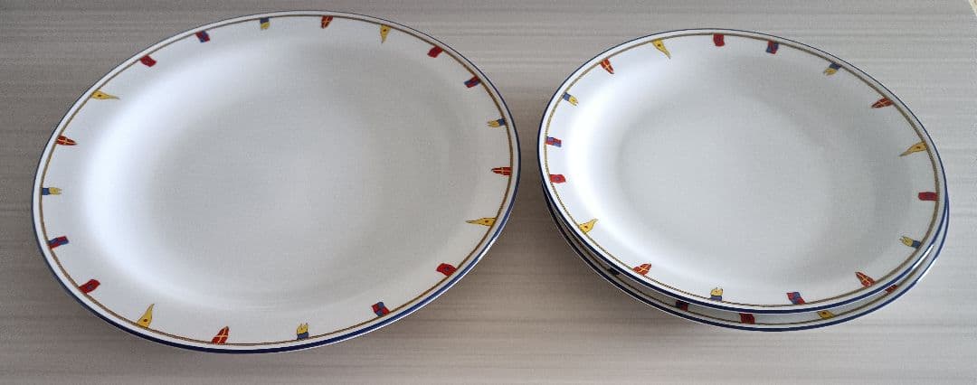 リチャードジノリクリッパーディナープレート3枚セット