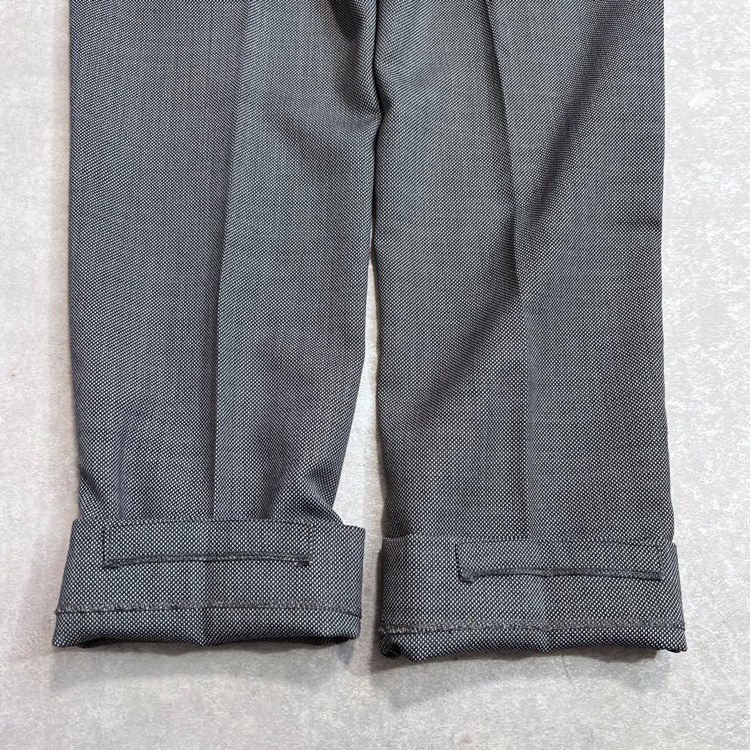 PT01 バーズアイウールスラックス ストレッチ スーパースリムフィット 48