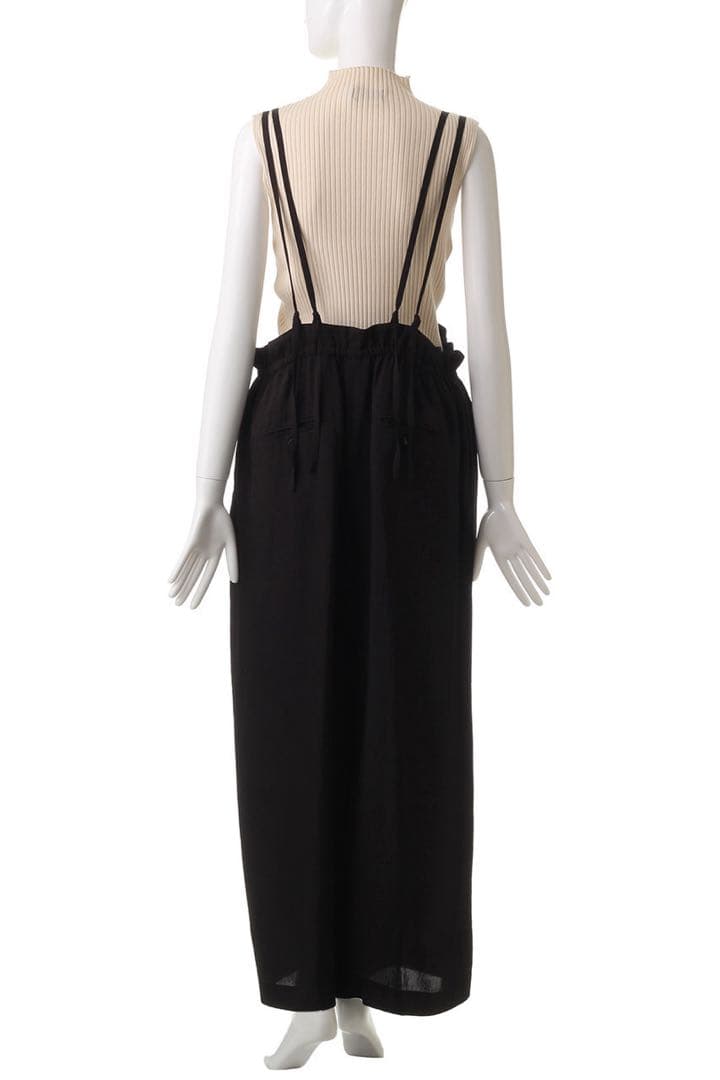 SACRA サロペット　ACETATE BRIGHT TWILL