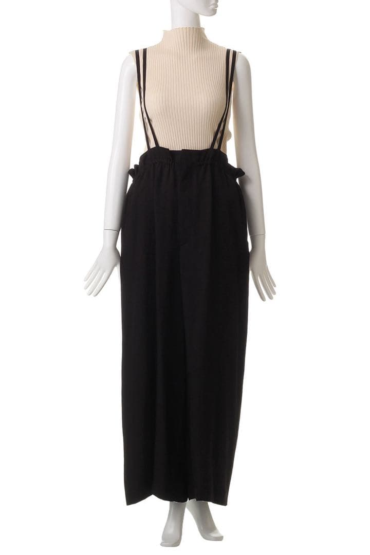 SACRA サロペット　ACETATE BRIGHT TWILL