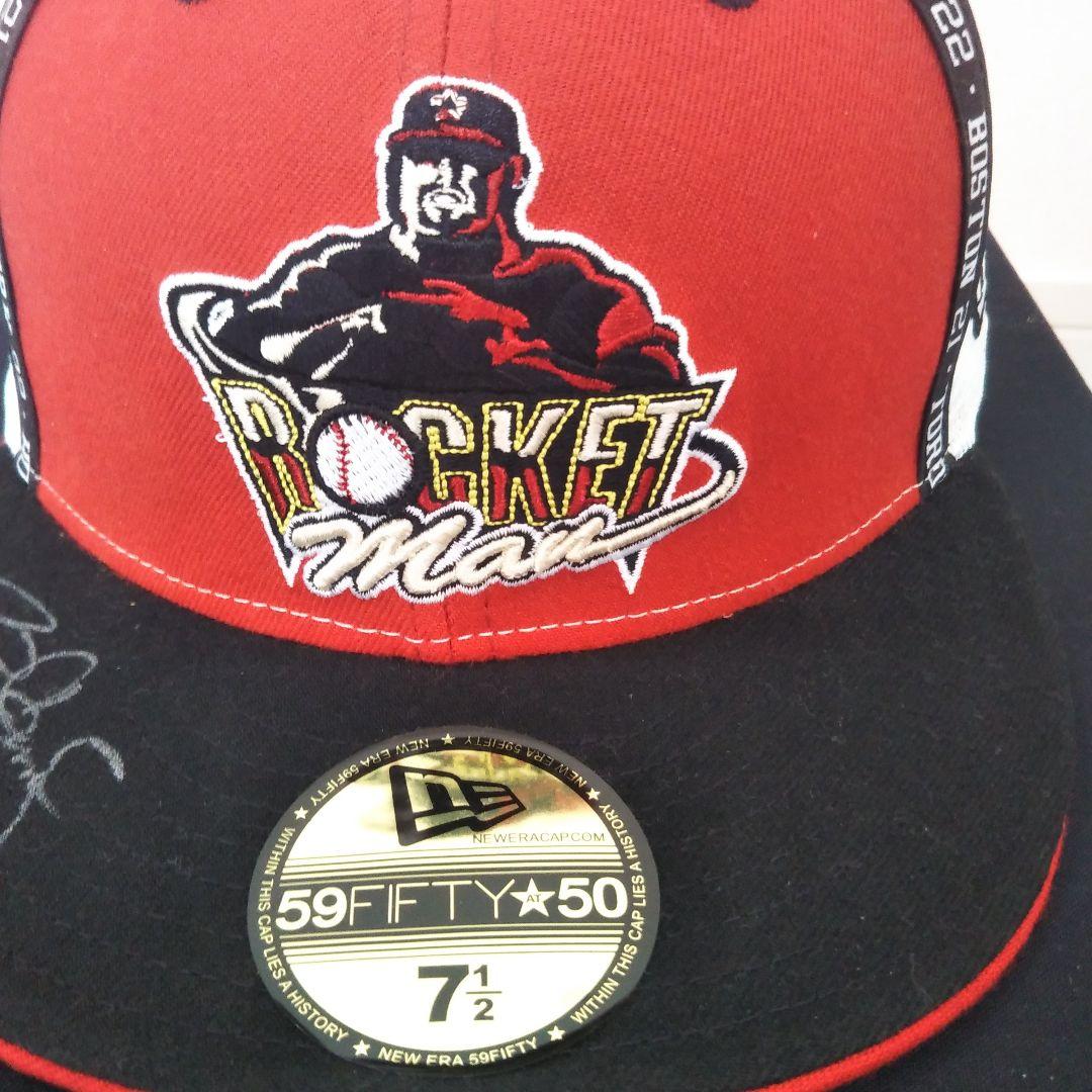 セール【激レア】NEW ERA限定 ROGER CLEMENS 直筆サインCAP