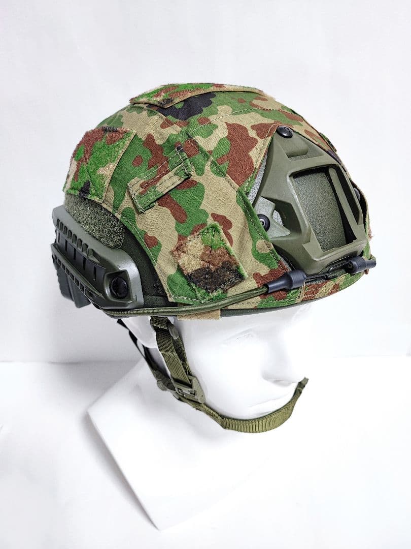 NIJ IIIA レベル3A 陸自迷彩 Fast 防弾ヘルメット カバー セット