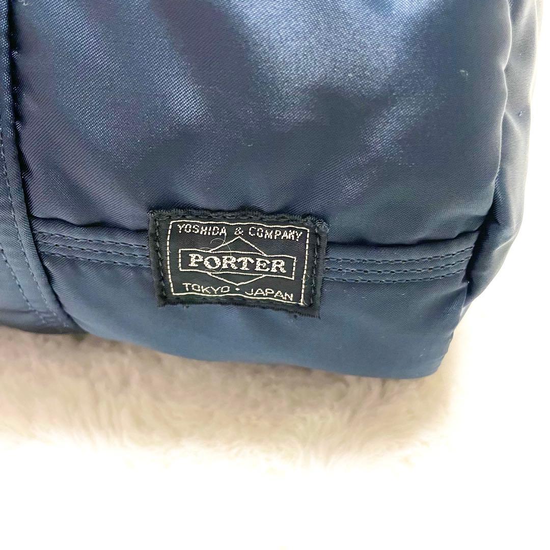 【極美品✨】 PORTER ポーター タンカー ダッフルバッグ ボストン ブルー
