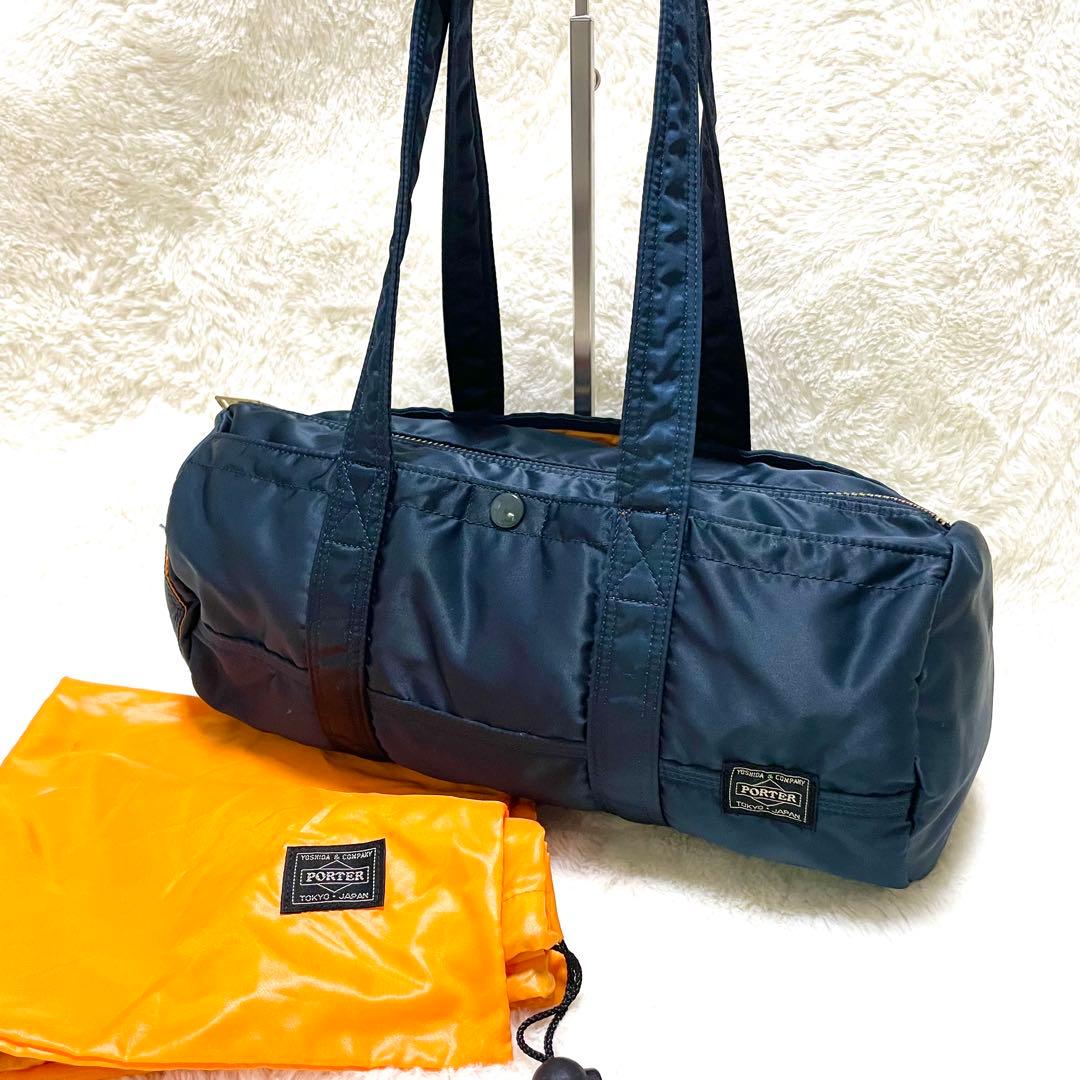 【極美品✨】 PORTER ポーター タンカー ダッフルバッグ ボストン ブルー