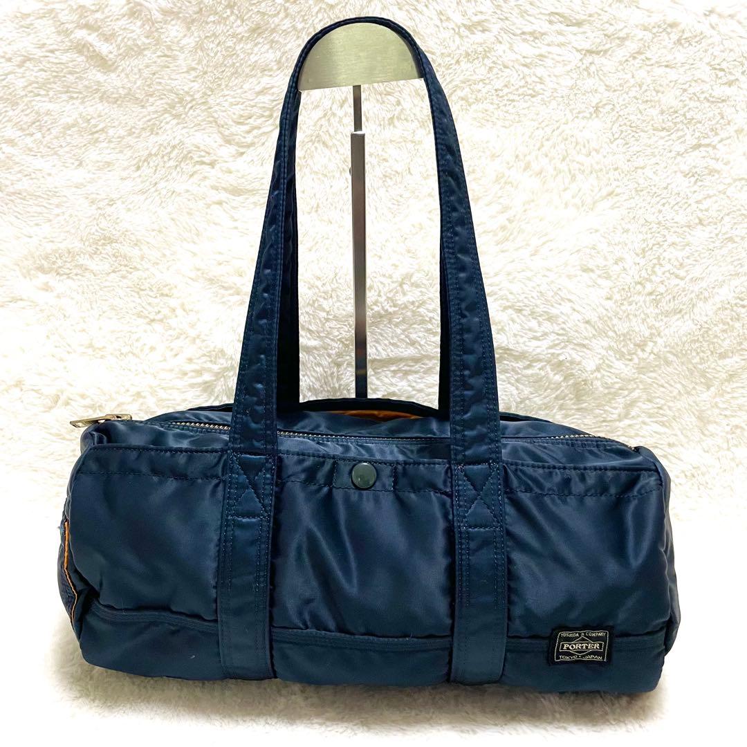 【極美品✨】 PORTER ポーター タンカー ダッフルバッグ ボストン ブルー