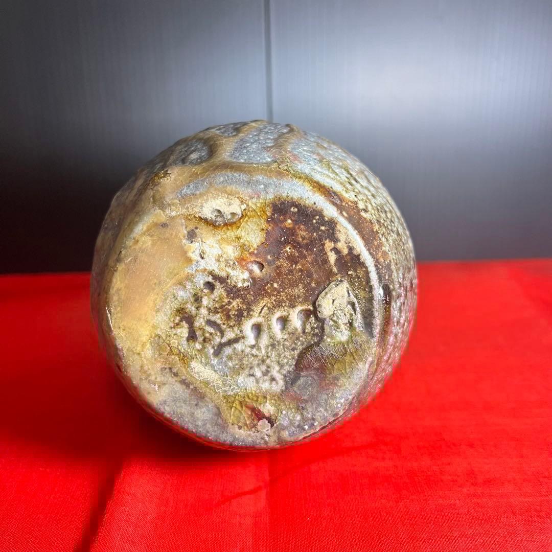 【佐久知 炎仙】秘色南蛮焼 壺【酒器・片口 急須の おまけ付き】