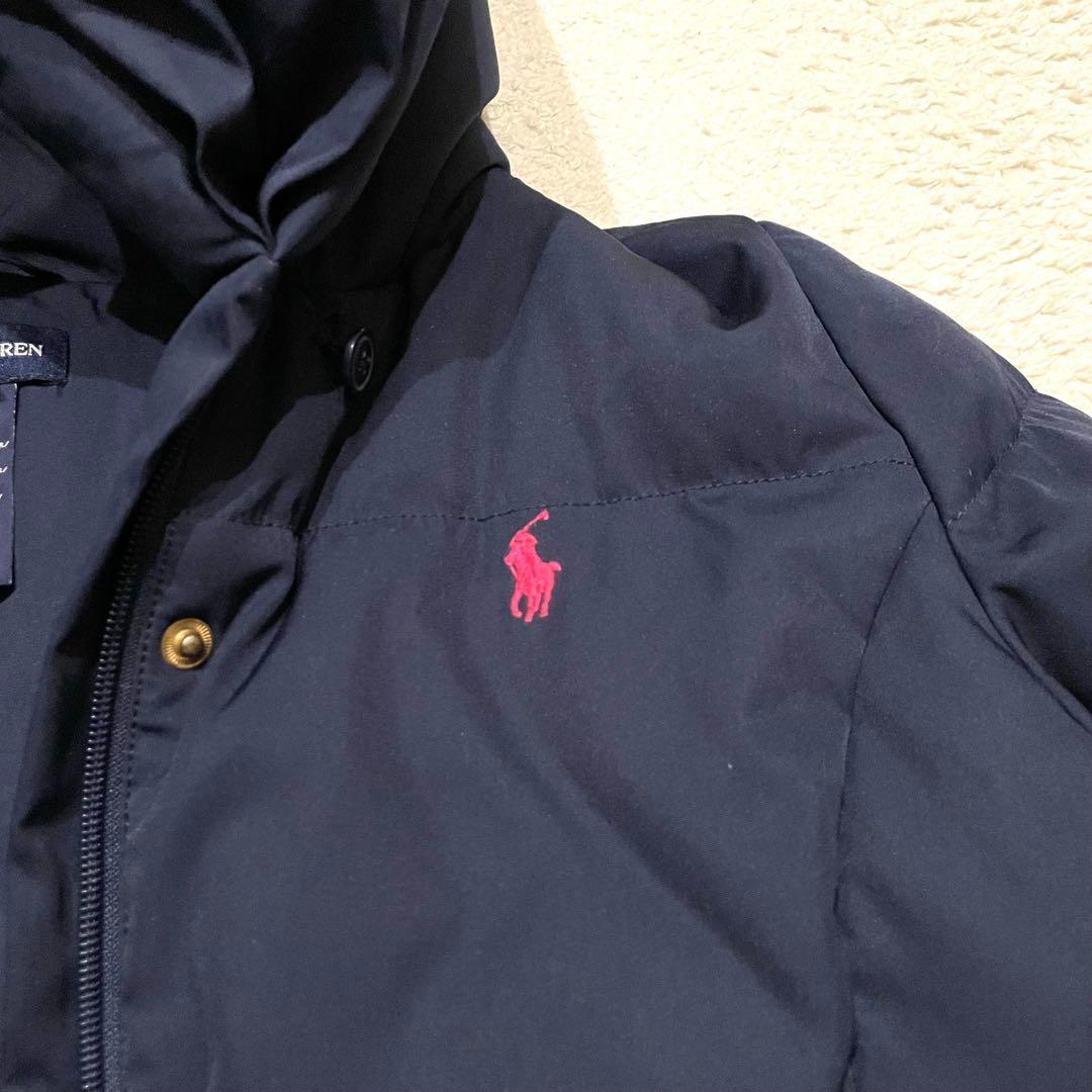 ポロラルフローレン ペプラムダウン ダウンジャケット ダウンコート 160