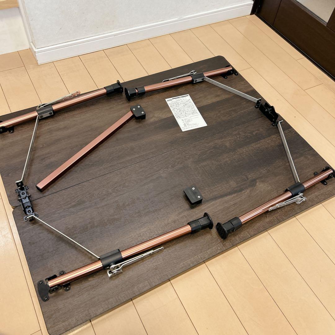 Coleman マスターシリーズ バタフライテーブル90 収納ケース付き