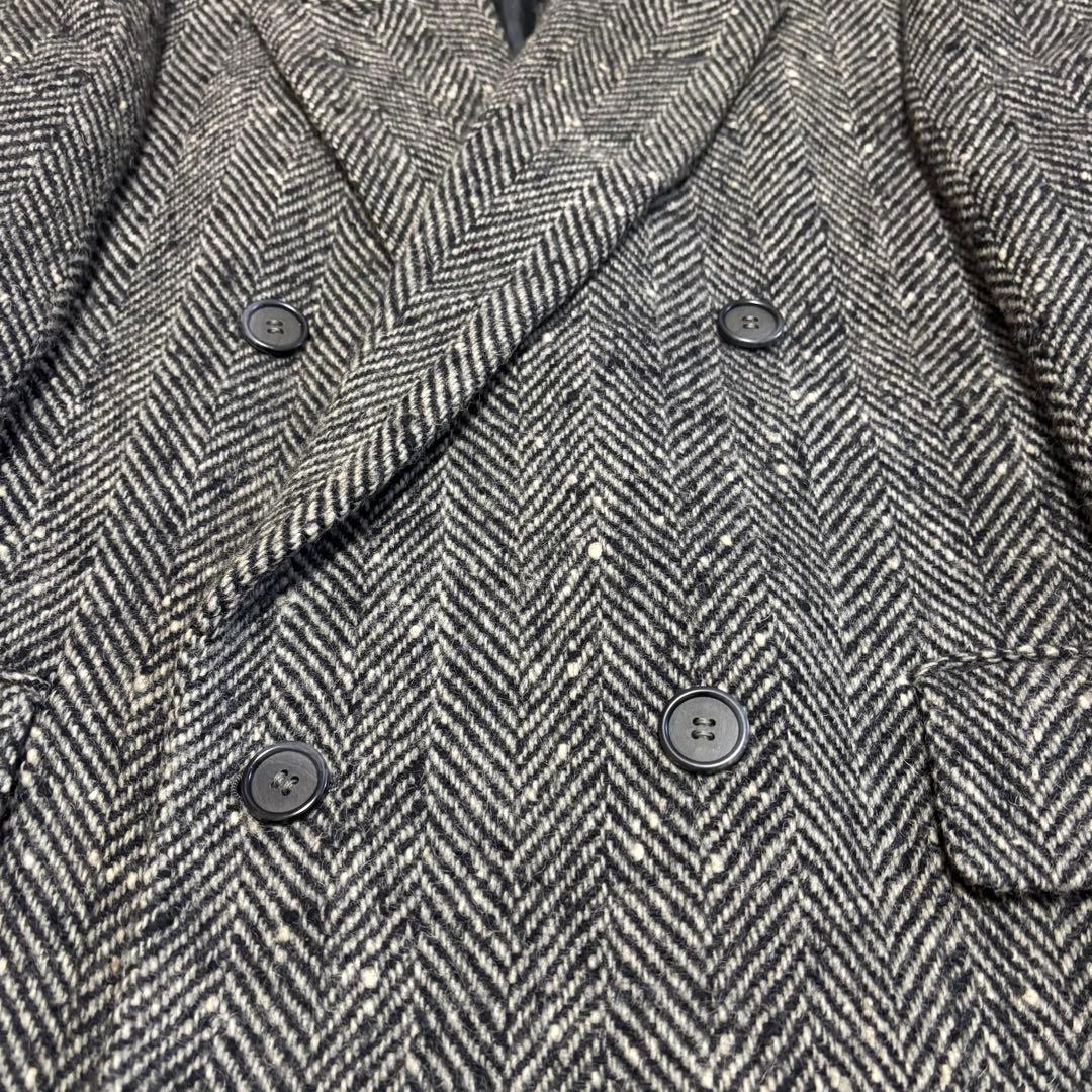 MARCEL LASSANCE ヴィンテージ ツイード ダブル チェスターコート