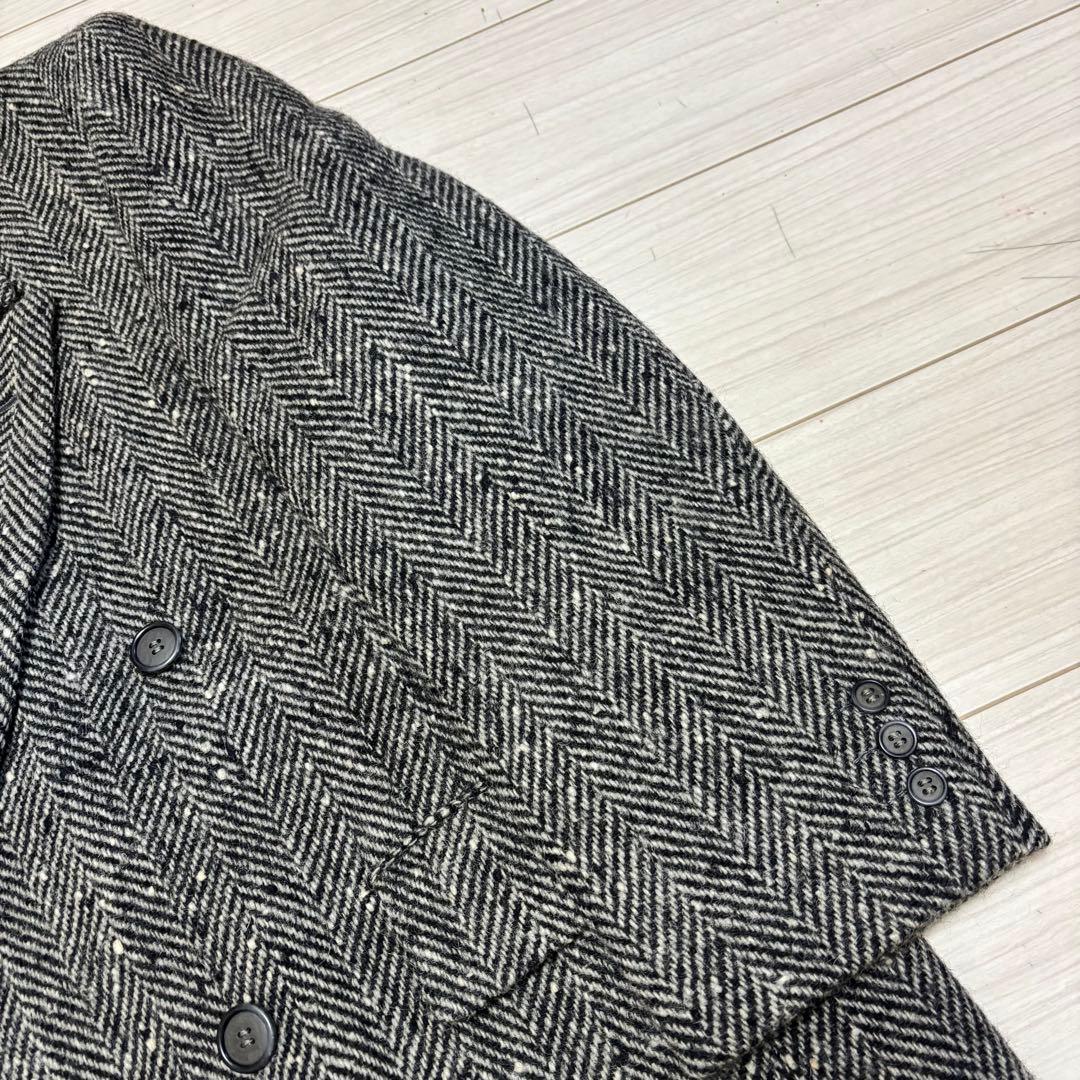 MARCEL LASSANCE ヴィンテージ ツイード ダブル チェスターコート