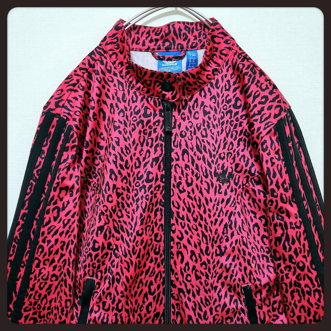 ■美品■匿名配送■トラックジャケット■ジャージ■あのちゃん■ヒョウ柄■韓国