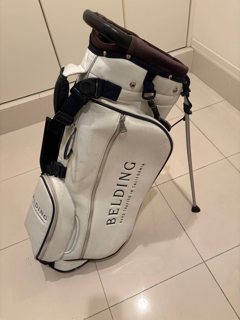 BELDING ゴルフバッグ・キャディバッグ ホワイト