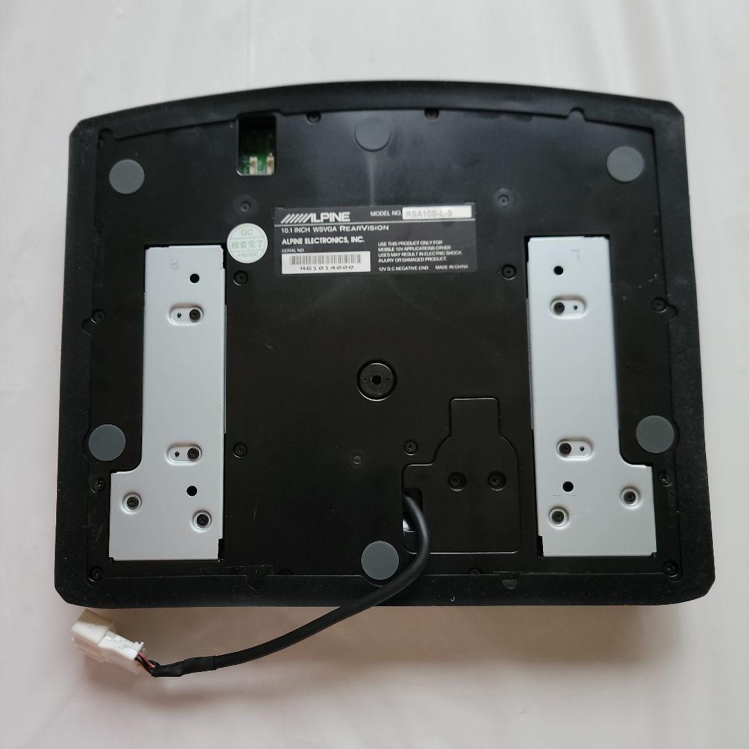 ALPINE フリップダウンモニター 約10.1インチリモコン無し
