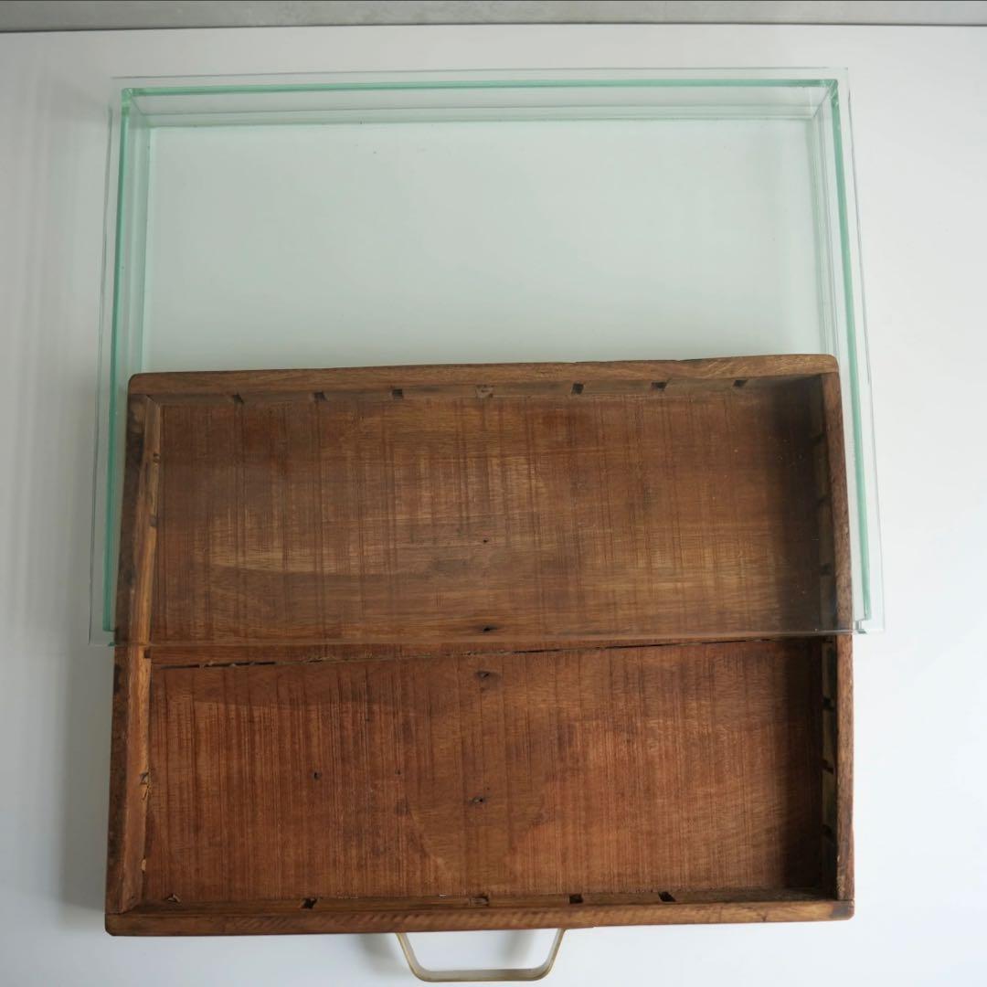 ディスプレイケース　ガラスショーケース　アンティーク