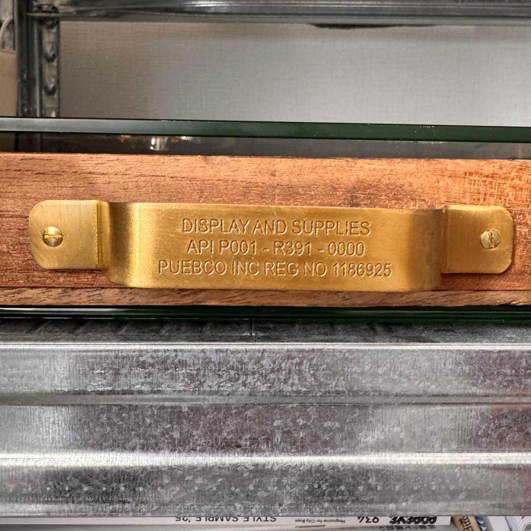 ディスプレイケース　ガラスショーケース　アンティーク