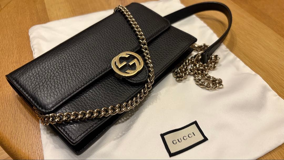 グッチ インターロッキング チェーンバッグ