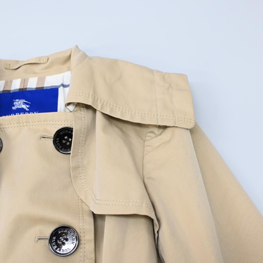 ■ 47827★年 バーバリーブルーレーベル ショートトレンチコート