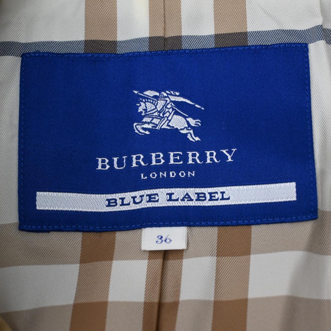 ■ 47827★年 バーバリーブルーレーベル ショートトレンチコート