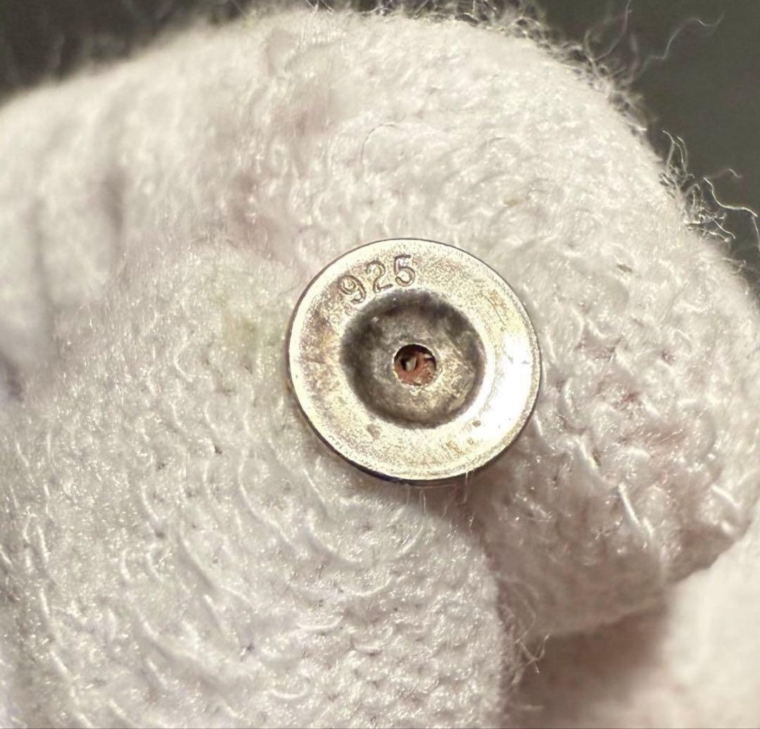 【正規品】クロムハーツ ドロップピアスwithルビー 原本あり