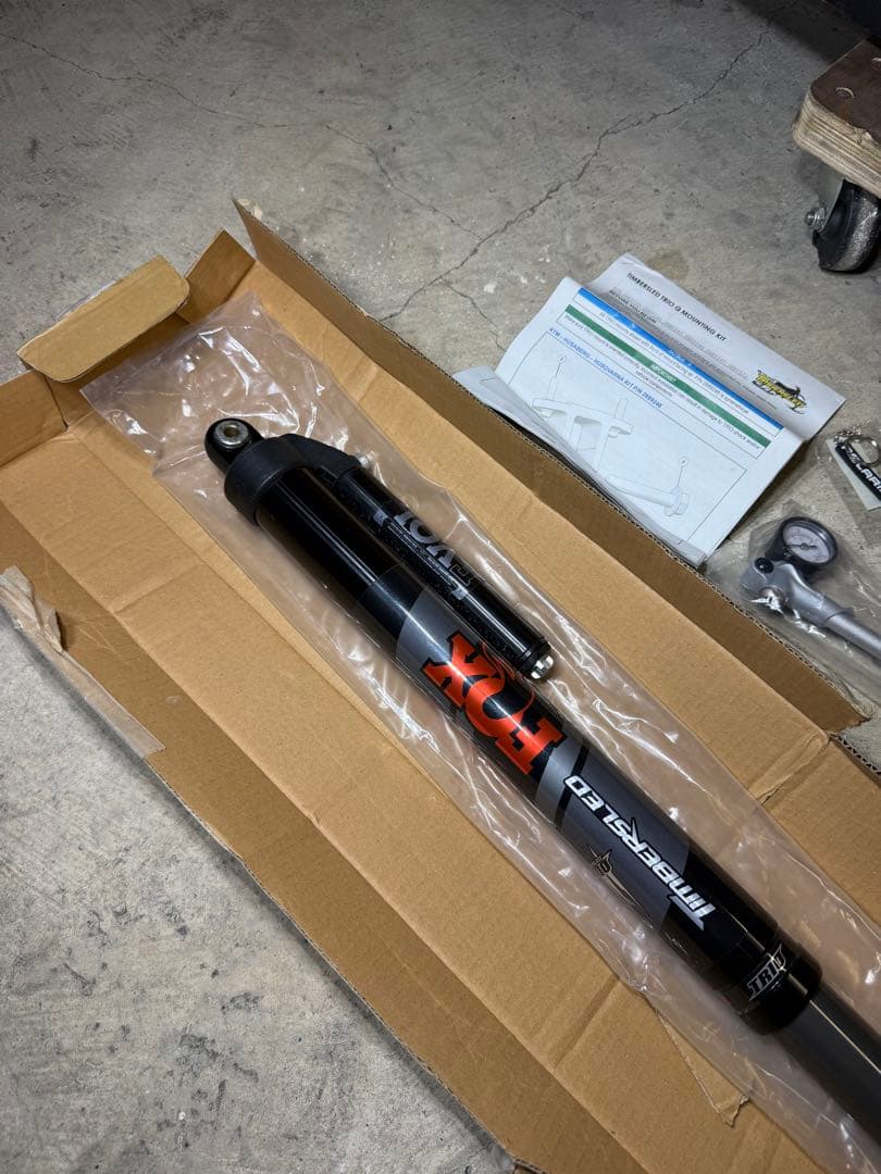 FOX TRIO Front Shockトリオショック スノーバイク ティンバー