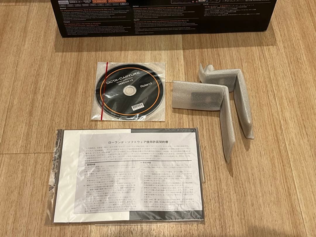 【完動品】RolandOCTA-CAPTURE1010オーディオインターフェイス