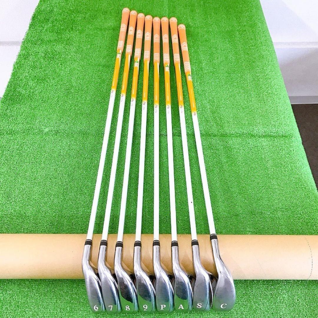 テ23★豪華8本キャロウェイ フィリー レディースアイアンセット L filly