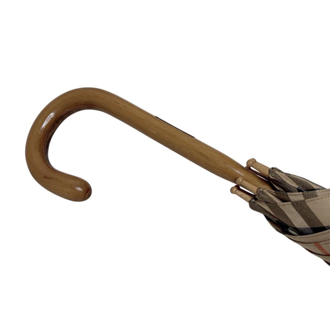 BURBERRY 長傘　雨傘　ノバチェック　シャドーホース　ヴィンテージ