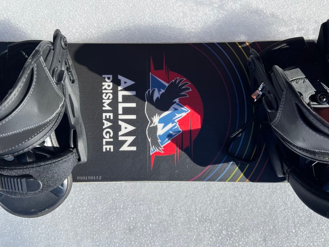 ALLIAN PRISM EAGLE スノーボード バインディング付き