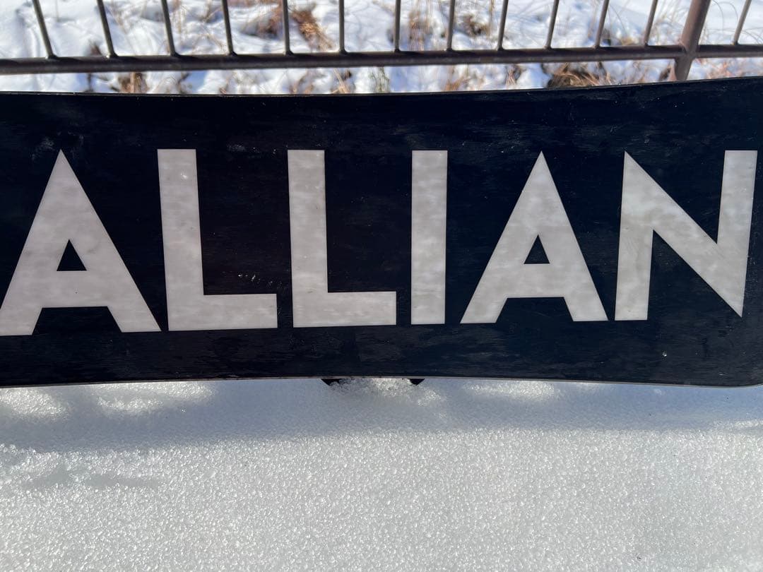 ALLIAN PRISM EAGLE スノーボード バインディング付き