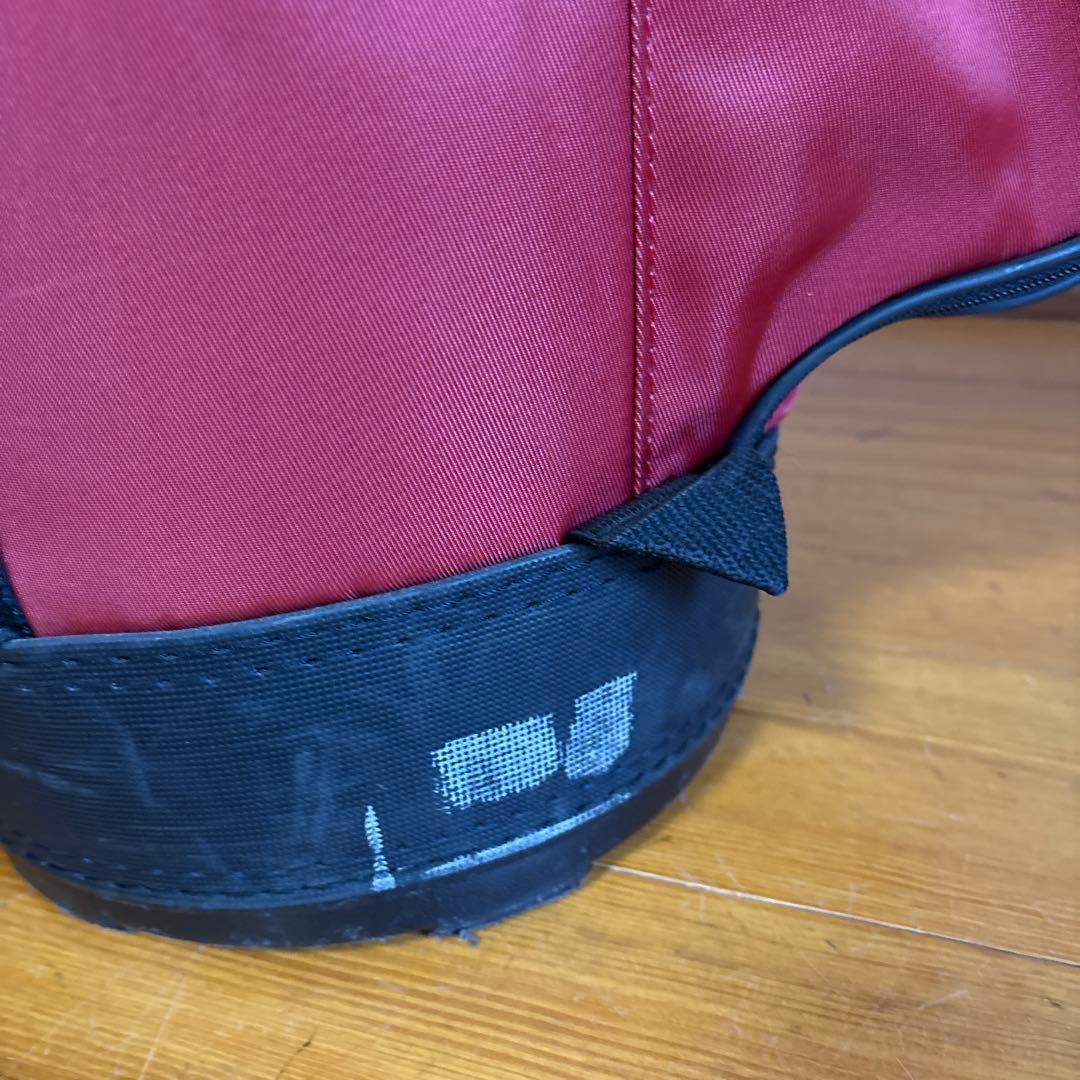 POLO GOLF キャディバッグ 赤 フード付き