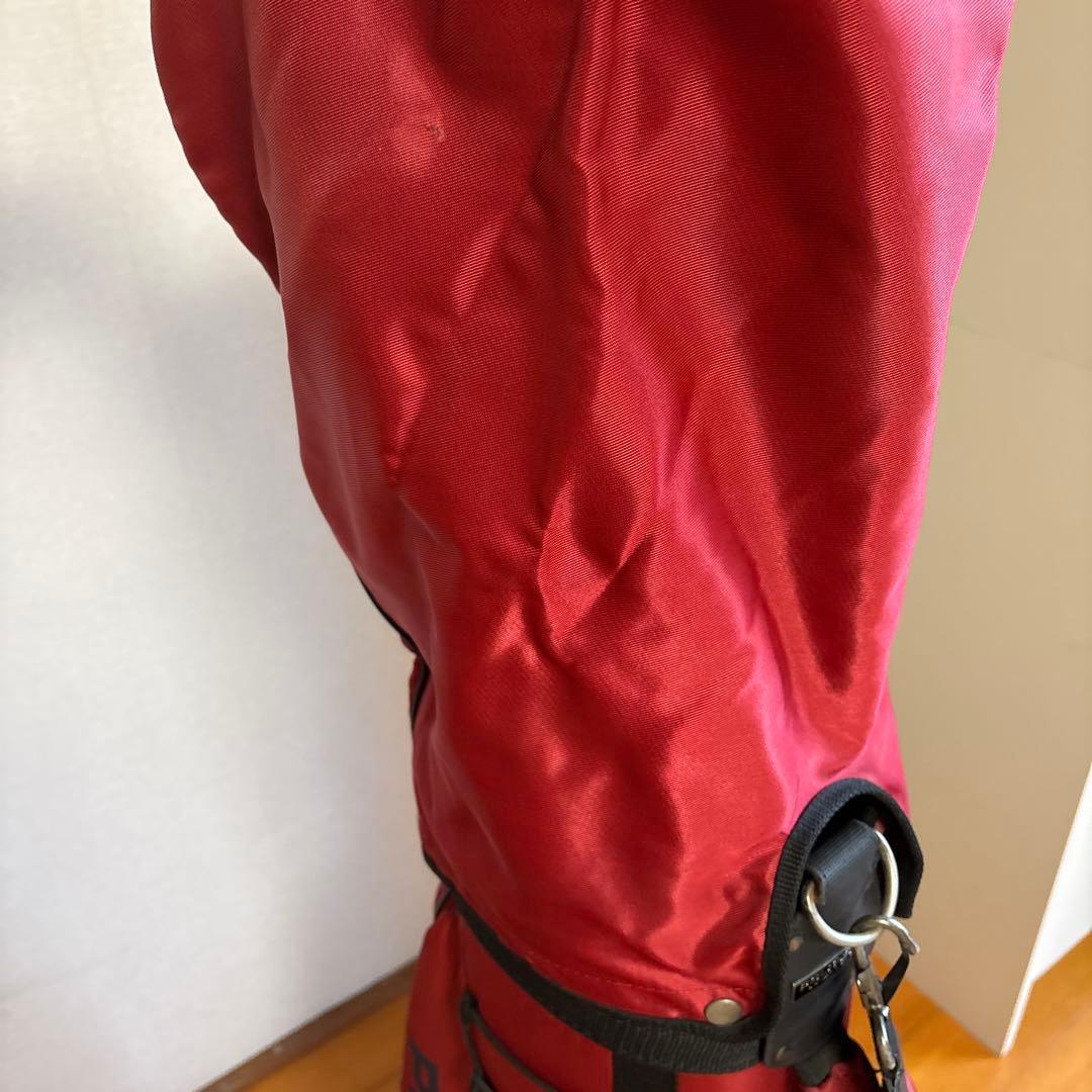 POLO GOLF キャディバッグ 赤 フード付き