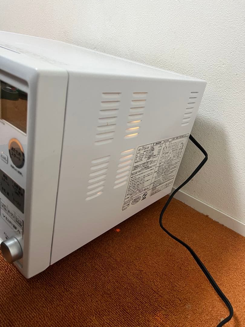 HIROMI  SHARP 950W 角皿付き オーブンレンジ電子レンジ