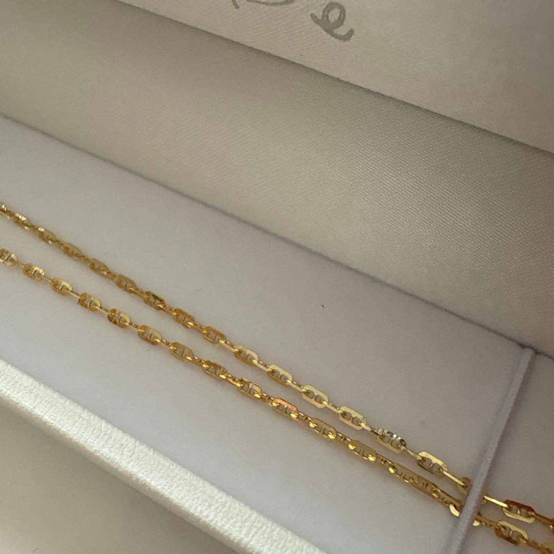 ぺぺ/K18/45cmフリーネックレス