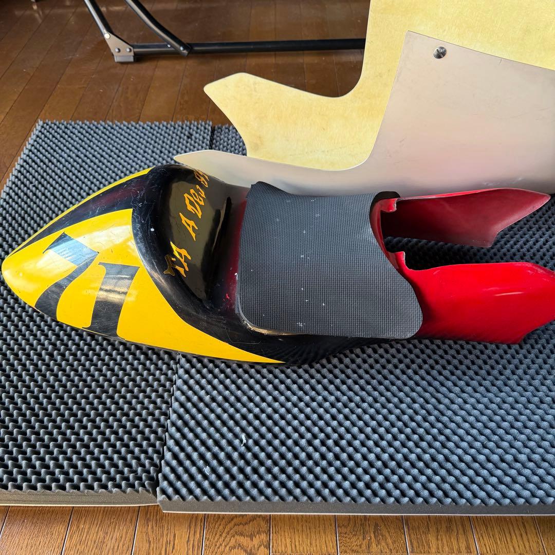 【当時物】NSR50/80 レース用カウル シートFRP製 ミニバイクレース