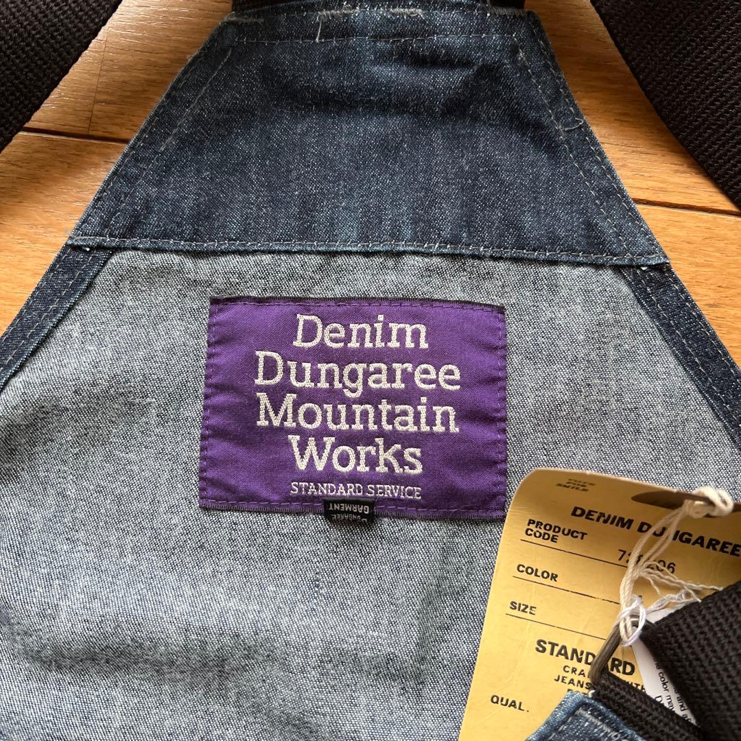 デニムダンガリー エプロン