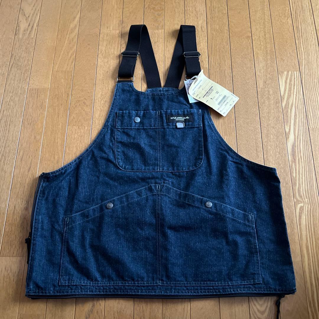 デニムダンガリー エプロン