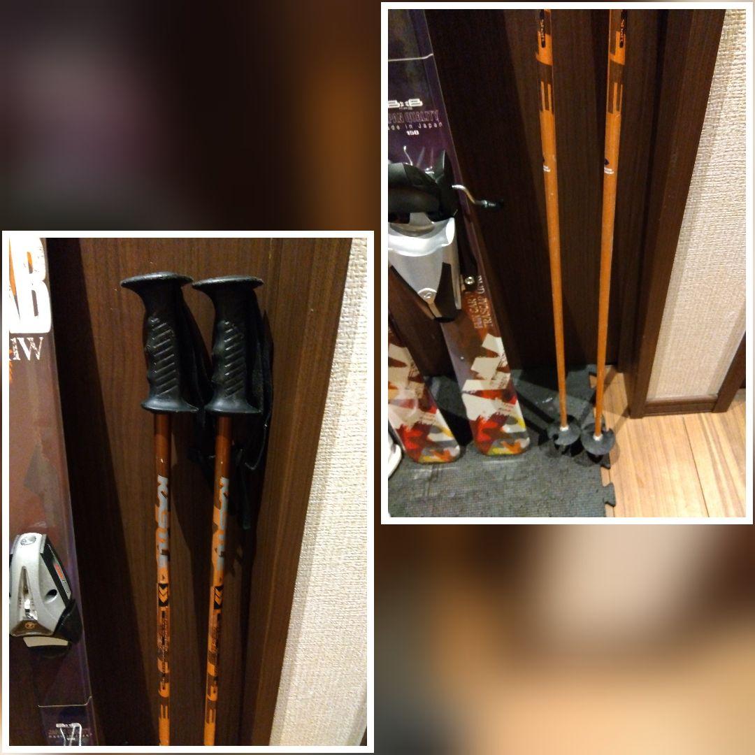 高品質/B×B/学生・男女兼用/スキーセット/メンテ・WAX済み✔超軽量‼️